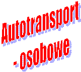 Autotransport
 - osobowe